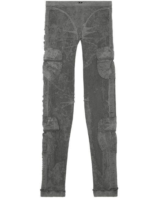DIESEL Awsb-Seema-Wt02 Legging in het Gray
