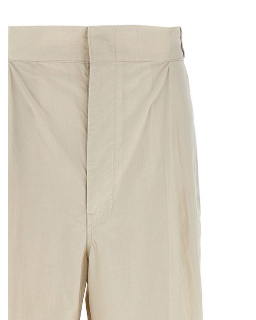 Maison Margiela Natural Wide Range Of Trousers