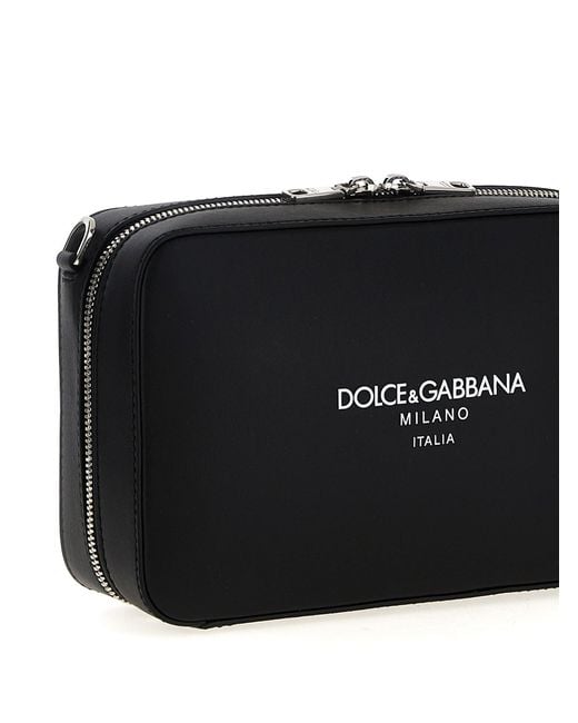 Dolce & Gabbana Schultergurt Mit Logo in Black für Herren