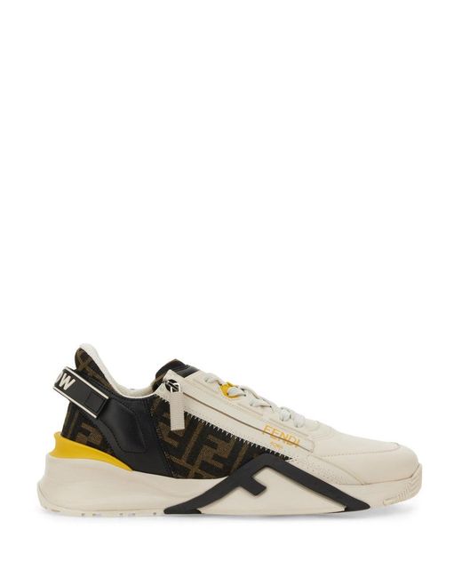 Fendi Brown Sneaker "Fluss"
