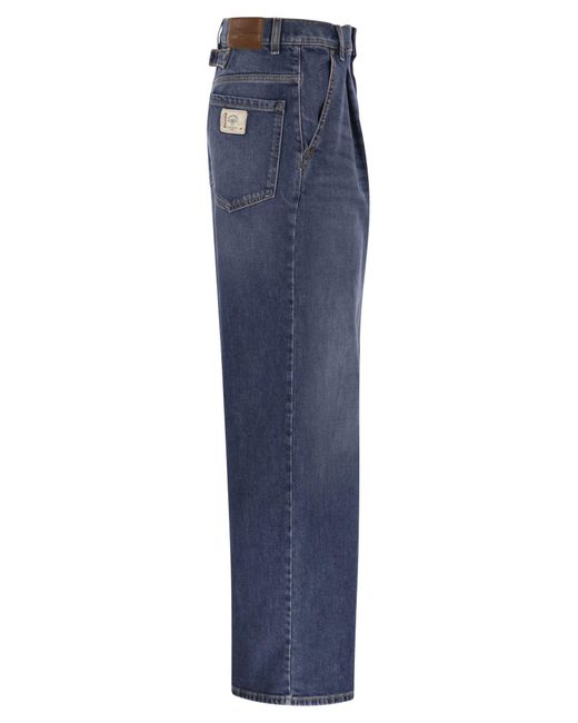Weekend by Maxmara Blue Wochenend Max Mara ortles Komfort Jeanshose