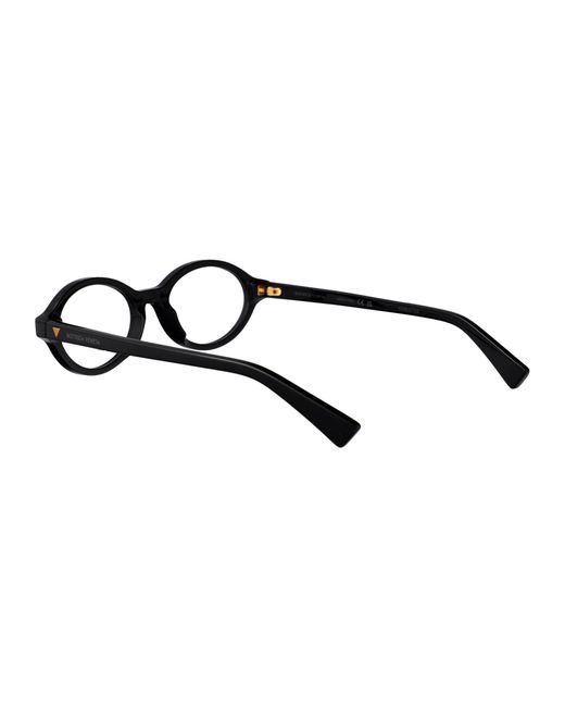 Bottega Veneta Black Round Optical Bv1367 O 001