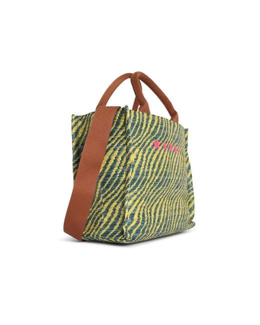 Marni Green Small 'Tote' Bag
