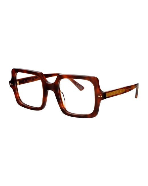 Marni Brown Squared Optical Iov Bb22
