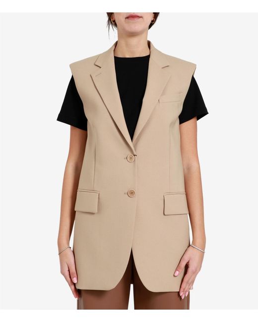 Sportmax Natural Jackets