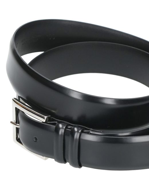 Orciani Black Belts for men