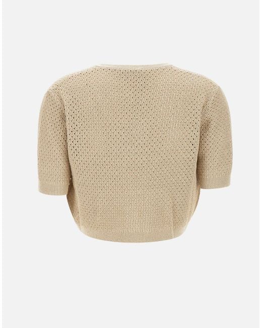 Marella Natural Ciak Häkel-Strickjacke