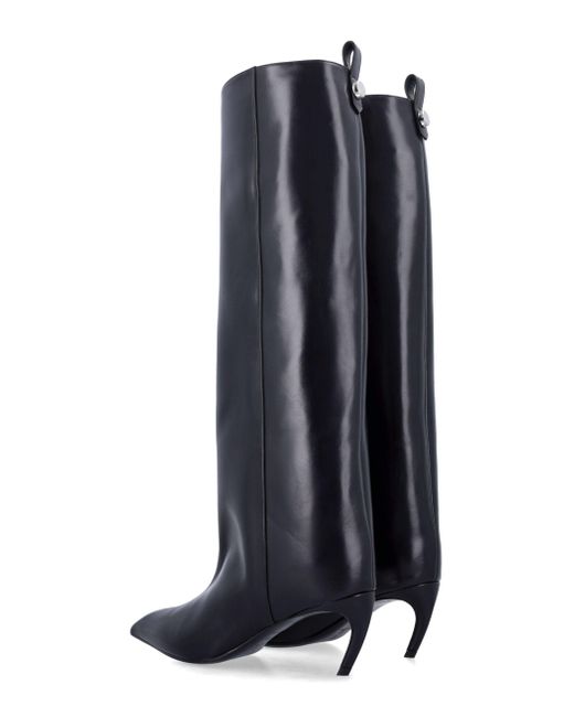 The Attico Blue Der Attico Flat Shoes schwarz