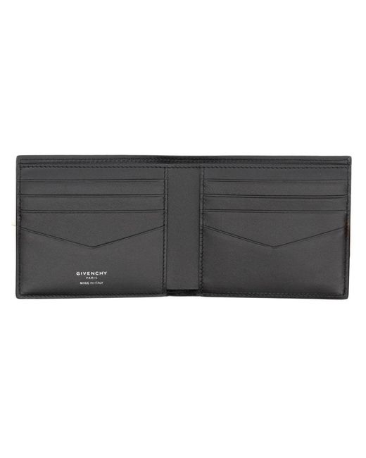 Givenchy Black Leather Wallet for men