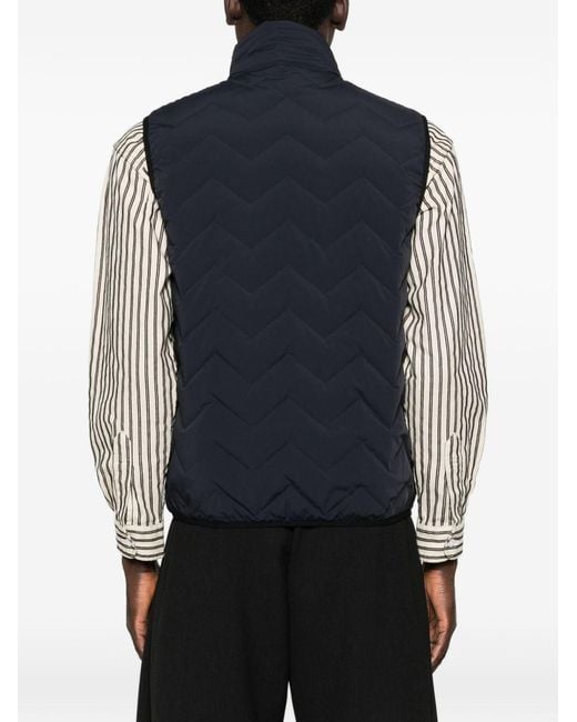 Emporio Armani Blue Down Vest