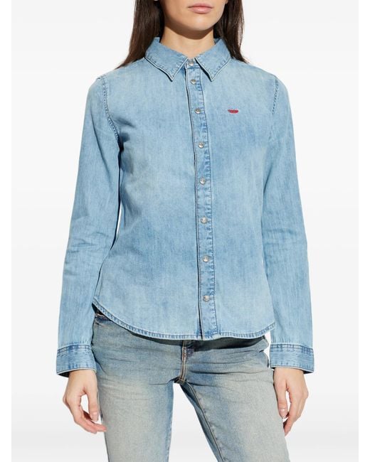 DIESEL Blue De-Eazy Camicia