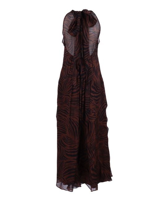Max Mara Purple Abito Salice