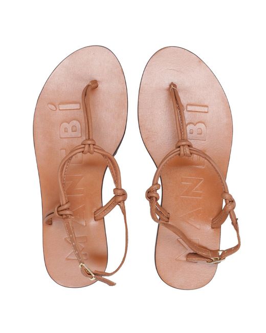 Manebí Brown Sandalen