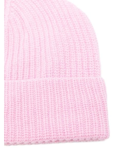 Seven Gauge Pink Beanie for men