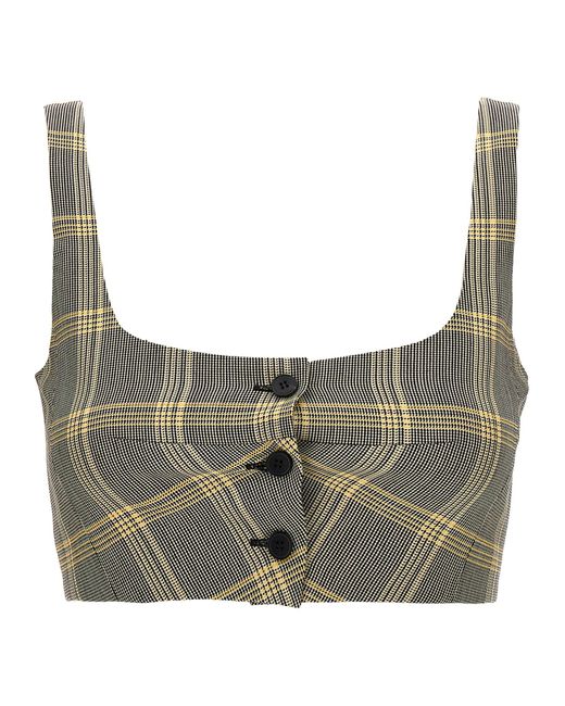 Marni Top Bijgesneden Controle in het Gray