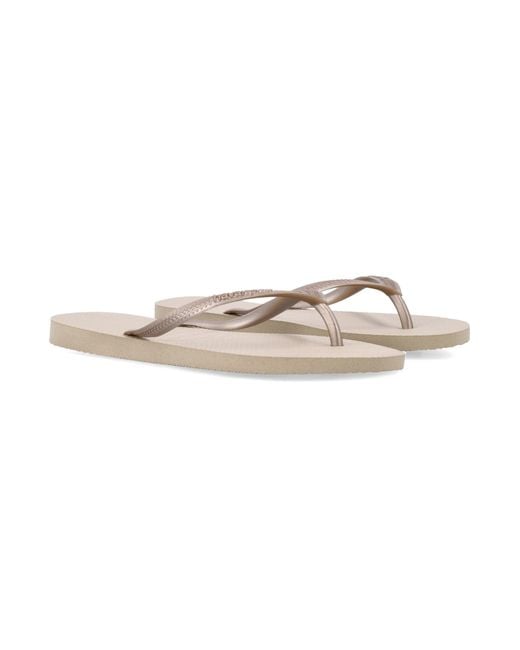 Havaianas White Flat Shoes