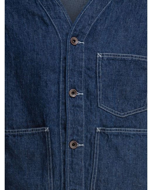 Beams Plus Blue Engineer Jackets And Coats