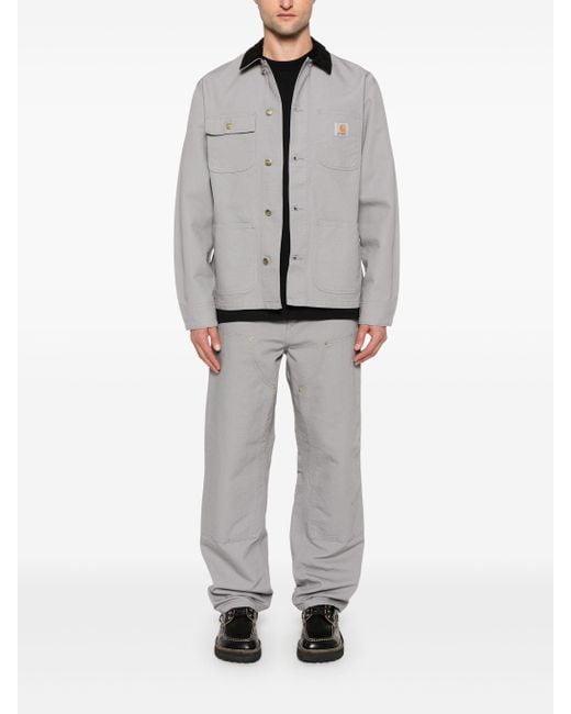 Carhartt Brown Double Knee Pant I031501 for men