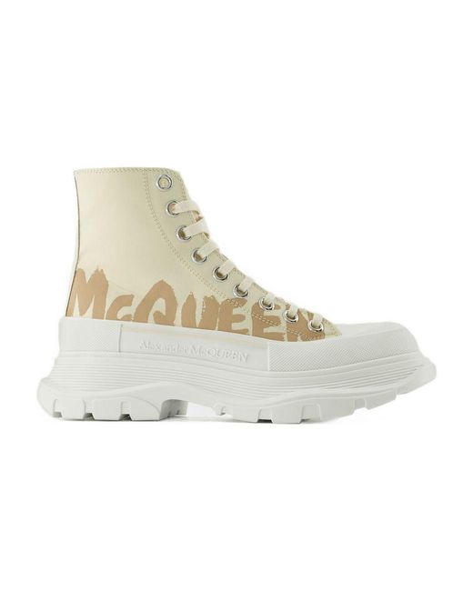 McQueen Natural Tread Slick Sneakers