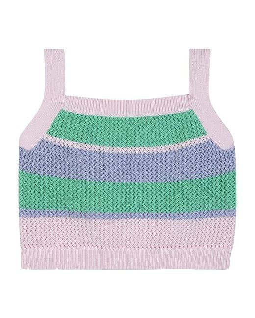 Billieblush Green Top All'Uncinetto