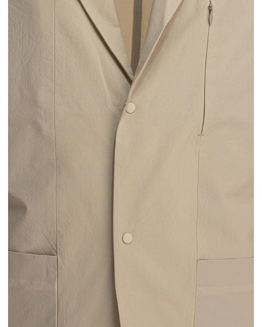 Norse Projects Natural "Emil Travel Light" Blazer Jacket for men