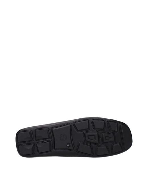 Gucci Black Mocassini Uomo Pelle Nero