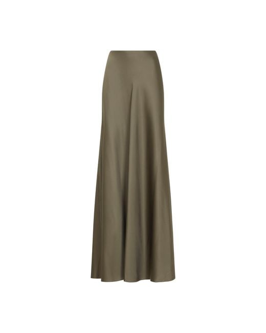 Ralph Lauren Green Masina Maxi Skirt