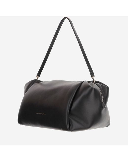 Carven Black Marie Leather Bag