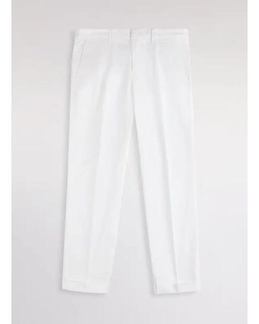 Fay Slim-fit Broek in het White voor heren