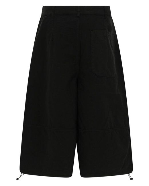 YMC Black Mini Casual Shorts for men