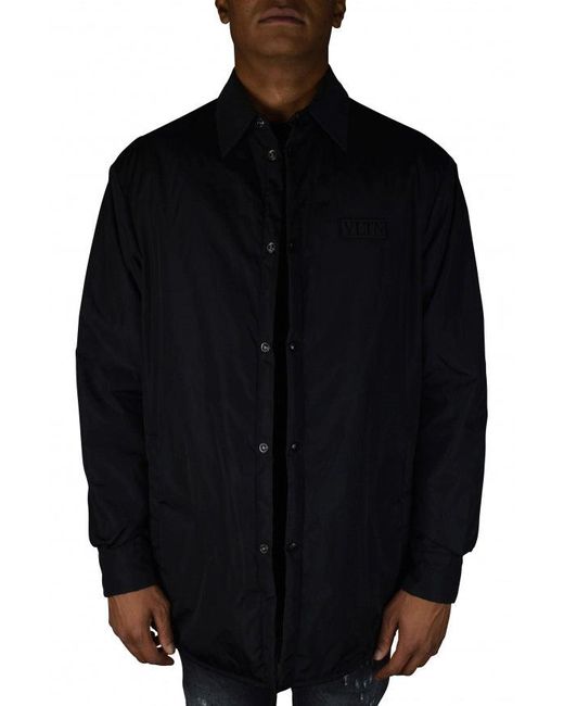 Valentino Garavani Blue Waterproof Jacket