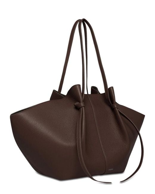 Yuzefi Brown Large "Mochi" Bag