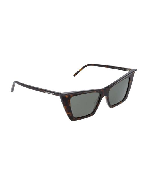 Saint Laurent Sonnenbrille SL 372 003 Havanna Havanna Gray /16/145 in Black für Herren