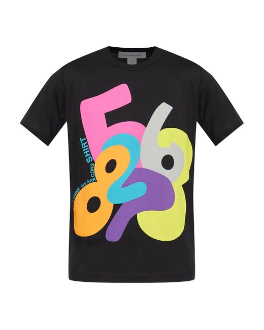Comme des Garçons Black T Shirt Knit