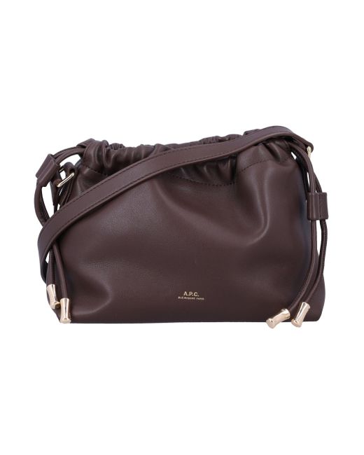 A.P.C. Brown Ninon Mini Bag