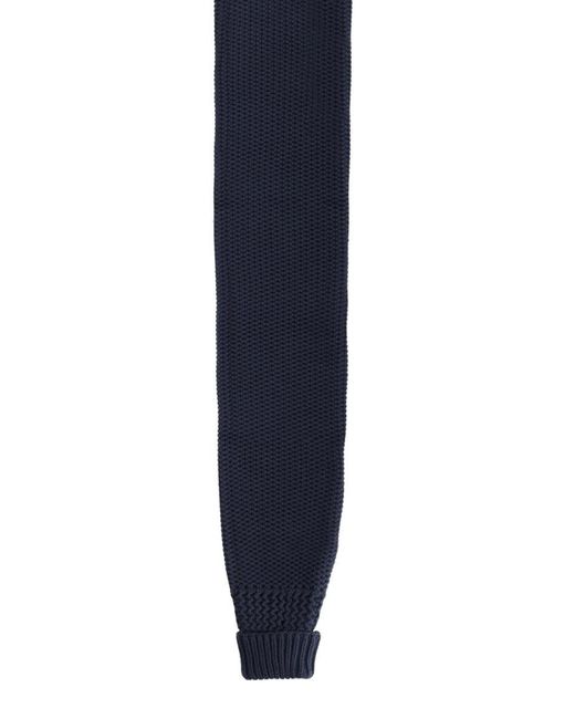 YMC Blue "sleeve" Scarf for men