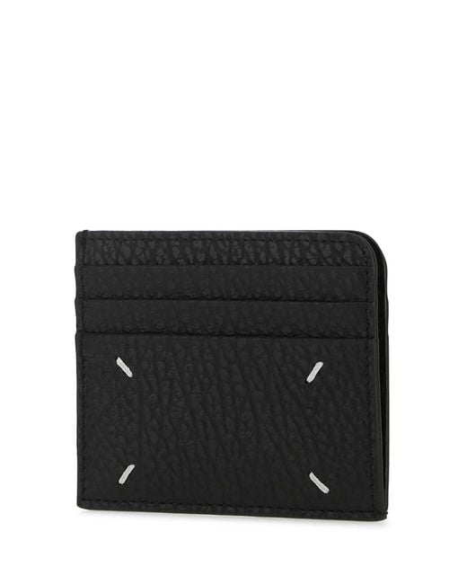 Maison Margiela Black Lather Card Holder