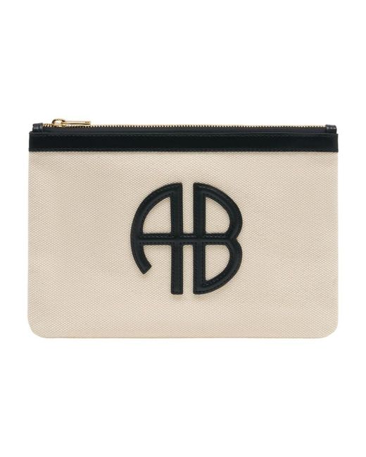 Anine Bing Black Lili Clutch