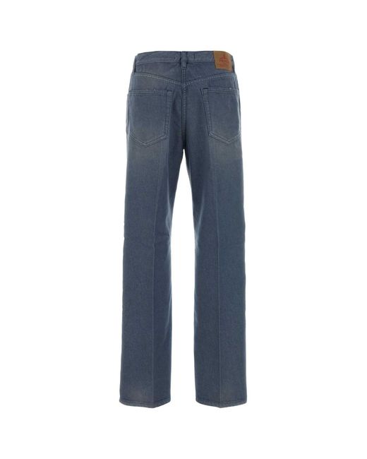 Prada Blue Cerulean Denim Jeans