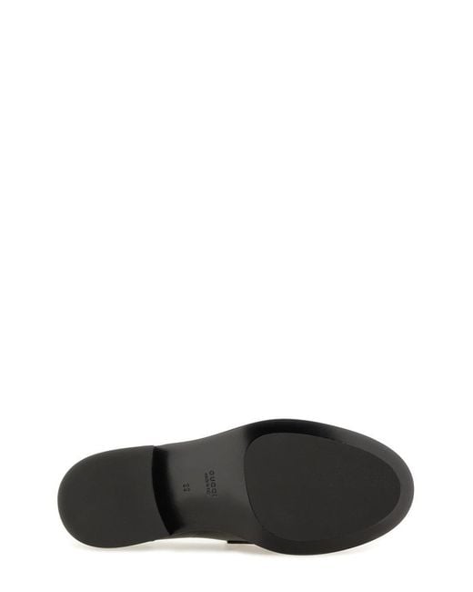 Gucci Black Horsebit Loafers