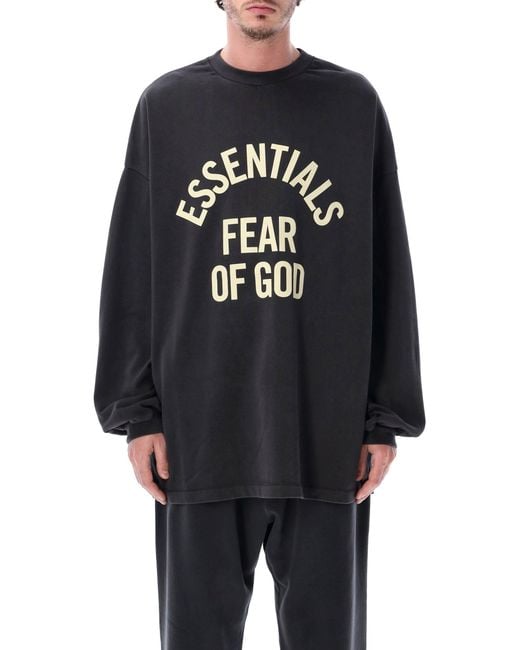 Essentials x Fear Of God Blue T Shirts And Polos