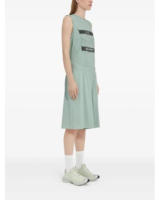 MM6 MAISON MARGIELA X SALOMON Green Mm6 Maison Margiela X Salomon X Salomon Jersey Sports Shorts