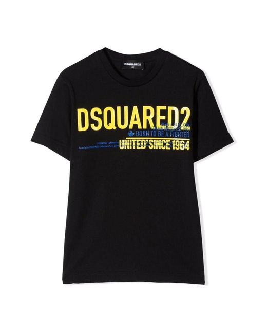 DSquared² Black ² Fibres T-Shirt