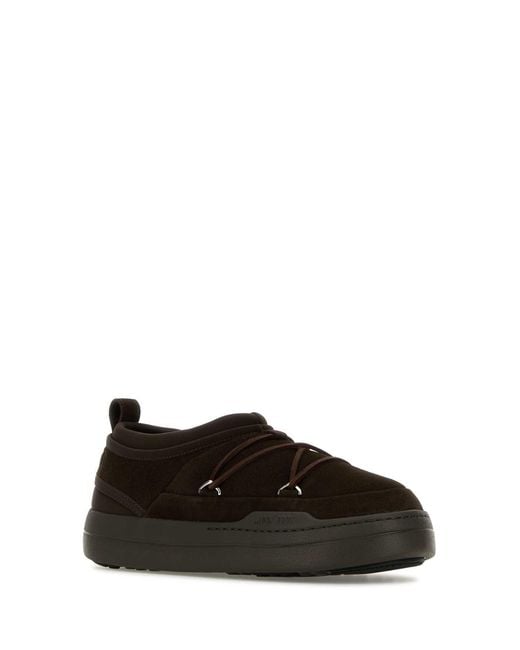 Moon Boot Black Mb Park Icon Suede for men