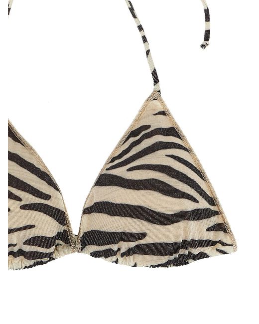 Mc2 Saint Barth Natural 'Leah' Bikini Top