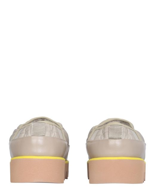 MSGM White Puffed Sneakers