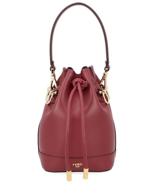 Fendi Red Bucket Bags