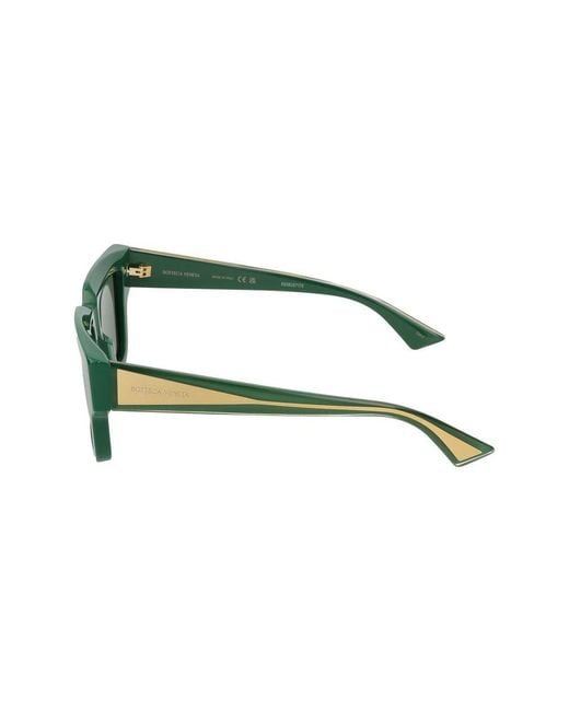 Bottega Veneta Sonnenbrille Bv1276 S 003 Green Crystal Green /19 /145 für Herren