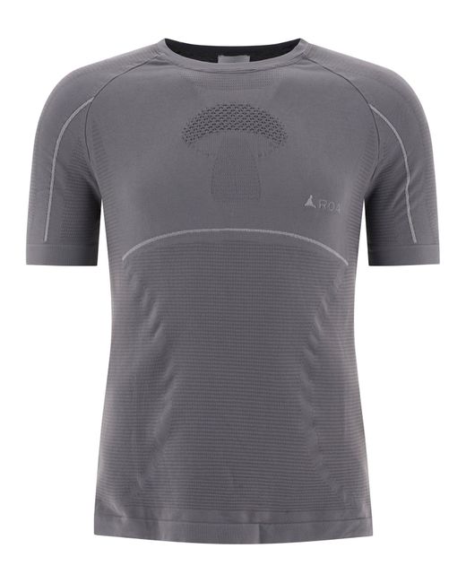 Roa "Pilze" T -Shirt in Gray für Herren