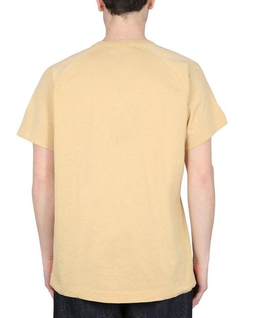 YMC Brown Television T Shirt for men